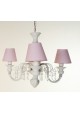 Lustre preto para quarto